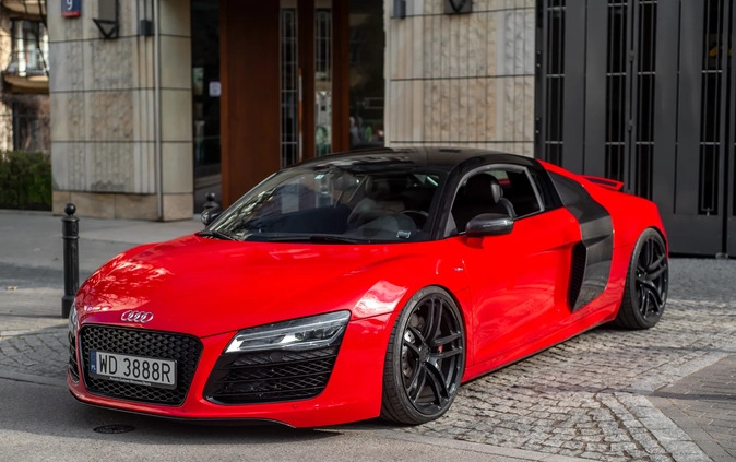 Audi R8 cena 409000 przebieg: 20880, rok produkcji 2014 z Warszawa małe 781